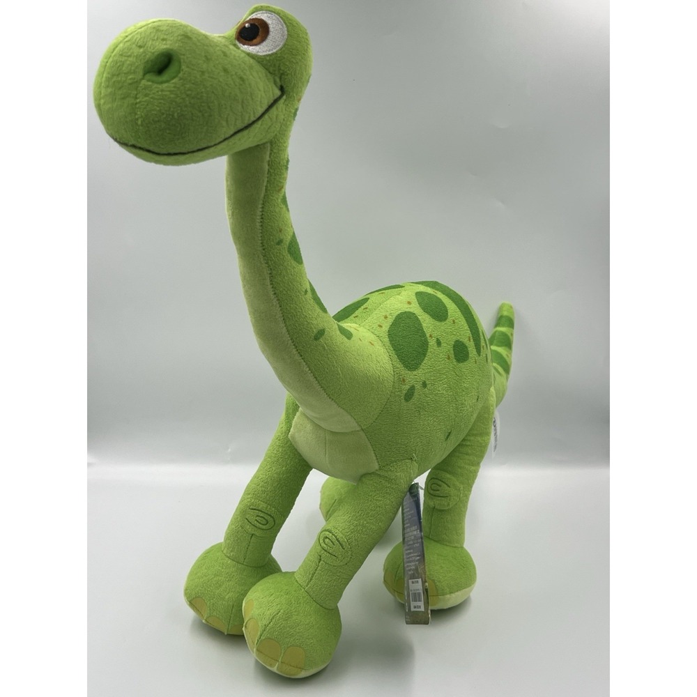 Disney Store Pixar's The Good Dinosaur Arlo 22" Bendable Green Stuffed Plush NWT